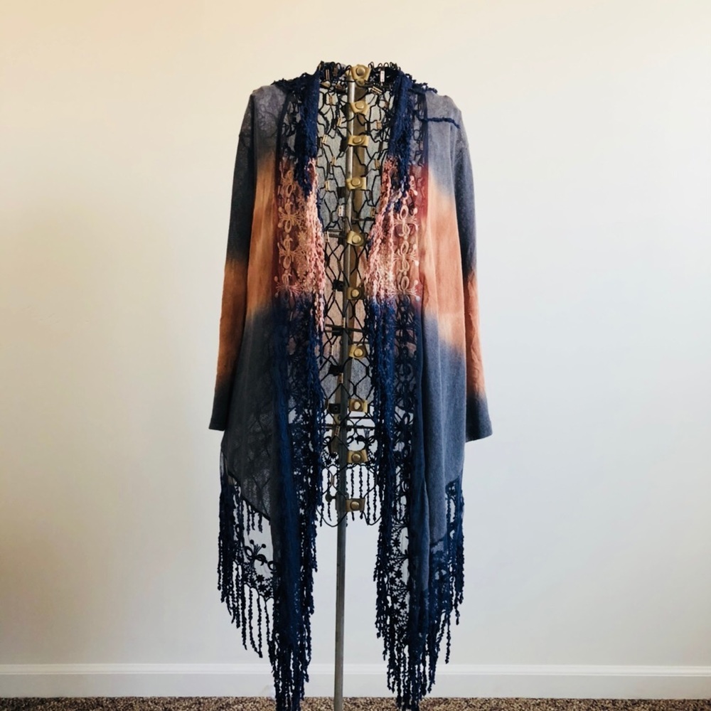 Buckle Ombré Cardigan, NWT